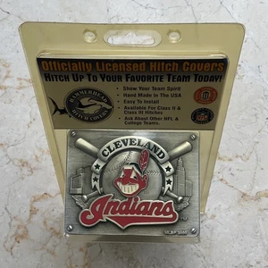 Cleveland Indians MLB Vintage Y2k Chief Wahoo Tow Hitch Cover Trailer New Sealed - Picture 1 of 6