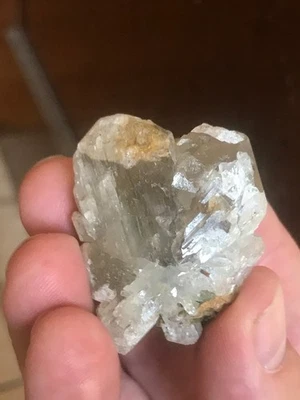 Cerussite, twinned crystal, with Duftite, Tsumeb, Namibia - Image 1 of 4