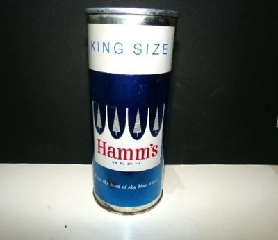LATA TAPA PLANA HAMM'S KING SIZE 16 OZ 230-22 ST. PAUL grado 1- Foto 1 de 4
