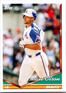 2024 TOPPS ARCHIVES LOGO DESIGN VARIATION # 230 MATT OLSON - Bild 1 von 1