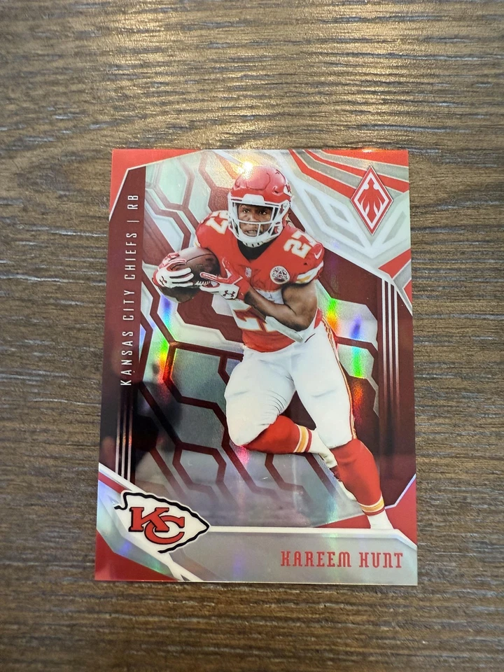 2018 Panini Phoenix #49 Kareem Hunt Red #/299 - Image 1 of 2