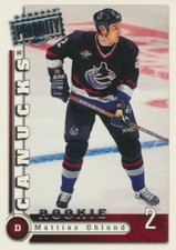 1997-98 Donruss Priority #171 MATTIAS OHLUND - Vancouver Canucks