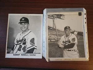 Vintage Milwaukee Braves Team Issued 8x10 Premiums  20 Total Lot - Picture 1 of 11