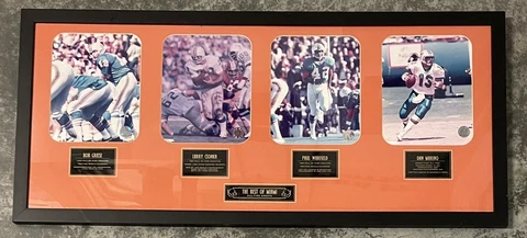 Miami Dolphins ‘The Best Of Miami’ Dan Marino Photo Frame Plaque Picture Frame Cover