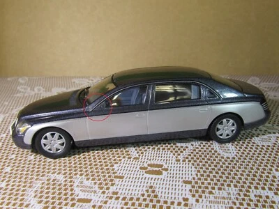20Z IXO Altaya Maybach 62 Limousine 2003 Grigio Metallizzato 1:43 + Scatola - Immagine 1 di 4
