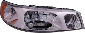 Headlight Compatible with 1998-2002 Lincoln Town Car Right Passenger Side Haloge - Picture 1 of 5