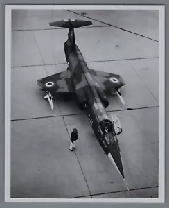 LOCKHEED F-104S STARFIGHTER ITALIAN AIR FORCE ORIGINAL 1967 MANUFACTURERS PHOTO - Picture 1 of 2
