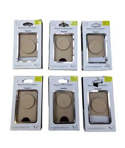 Lot of 6 PopSockets Magnetic Phone Wallet Grip & MagSafe, Adapter Ring - Latte - Picture 1 of 4