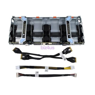 New DELL R740xd SERVER MID 4 x 2.5 NVME PCIE EXPANSION BAY ASSEMBLY 0MFMV5 MFMV5 - Image 1 of 4