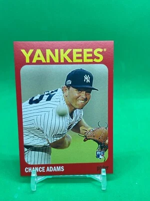 2019 Topps Montgomery Club Set 1 Chance Adams - Image 1 of 3