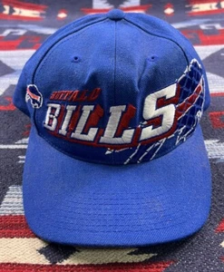 Vintage NFL 90s Buffalo Bills Snapback Hat Sports Specialties Pro Line Cap - Picture 1 of 15