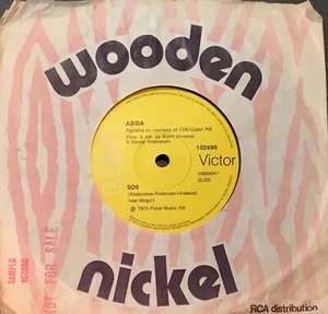 ABBA Sos Rare OZ Sample Copy 45  - Picture 1 of 2