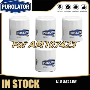 Purolator For John Deere Engine Oil Filter #AM107423 (4-Pack) - Picture 1 of 7