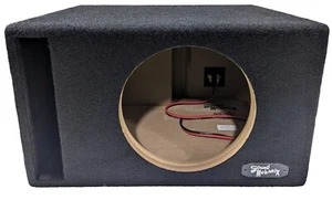 12" SKAR SINGLE SOUND MEKANIX Subwoofer Enclosure Box EVL VXF ZVX Made In USA - Picture 1 of 8