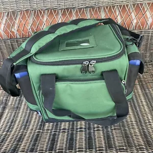 Crivit Soft Tackle Bag w. six (6) Tackle Trays, Dark Green - Picture 1 of 16