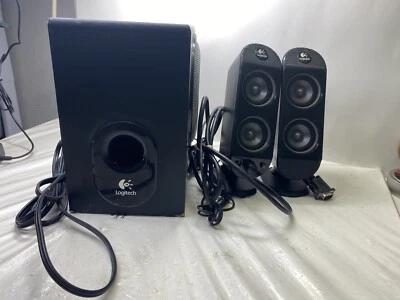Computer Logitech X-230 con 2 altoparlanti con subwoofer OEM S-01234 testato - Immagine 1 di 4