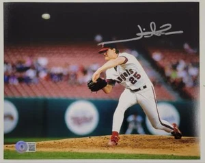 Jim Abbott signed California Angels 8x10 Photo Autograph ~ Beckett BAS Witness - Picture 1 of 2