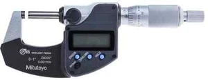 MITUTOYO 293-340-30 DIGITALE MIKROMETER 0-1" IP65 KÜHLMITTELFEST ..........(5-4-6) - Bild 1 von 5