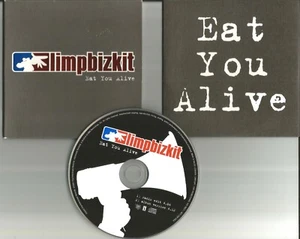 LIMP BIZKIT Eat you Alive RARE EDIT TEXTURED SLEEVE Europe Made PROMO CD single - Picture 1 of 1