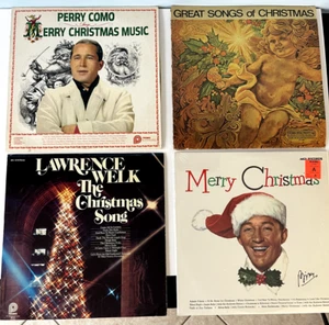 Christmas Lot 23 45's Vintage RARE Vinyl Record Albums 45's - Picture 1 of 8