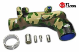 Silicone Induction Intake Hose for Subaru Impreza GC8 EJ20 STi WRX Ver 3-4 CAMO. - Picture 1 of 5