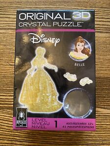 BePuzzled Original 3D Crystal Jigsaw Puzzle - Belle Disney Beauty and the Beast