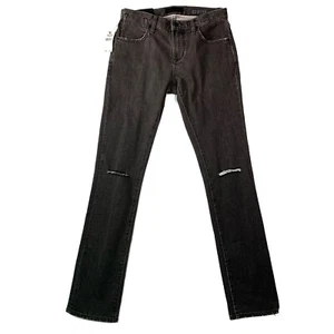 John Varvatos Mens 28 Bowery Slim Straight Stone Grey Stretch Jeans $148 30 X 32 - Picture 1 of 7
