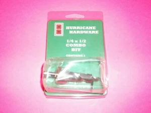 HURRICANE SHUTTER HARDWARE DRILL BIT 1/4 X 1/2 COMBO FOR INSTALLING SIDEWALK BOL - Picture 1 of 1