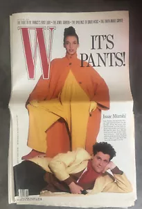 W Magazine 1988 May 2-9 Isaac Mizrahi - Picture 1 of 1