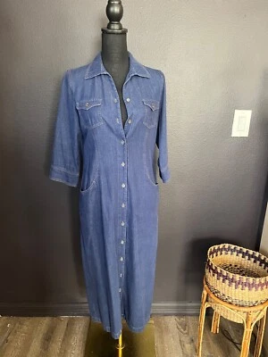 Vintage Talbots Women's Dress Size 6 Western Prairie Modest Classic Staple - Image 1 of 4