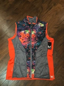 Mission VaporActive Shift Reversible Men's Vest Multi Colored/Orange SzXL NWT E2 - Picture 1 of 10