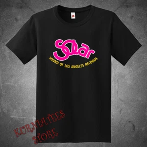 Solar Records Los Angeles Men's Black Size S to 5XL - Picture 1 of 1