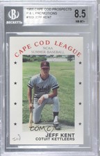1988 P&L Promotions Cape Cod league Jeff Kent #169 BGS 8.5