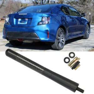 4.7" Black Short Mast Replacement Antenna W/Screws AM/FM For Scion tC 2005-2016 - Picture 1 of 14