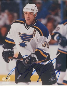 Doug Weight Autographed 8x10 St. Louis Blues D758 - Picture 1 of 1