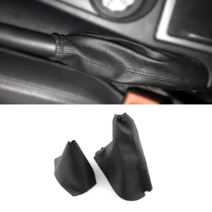 RHD Black For Land Rover Freelander 2 08-2013 Gear Shift Handbrake Gaiter Cover - Picture 1 of 5