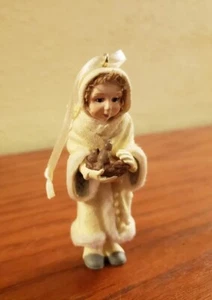 Gentle Angel and Birds Memories Of Christmas Ornament Hallmark Keepsake Vintage  - Picture 1 of 5