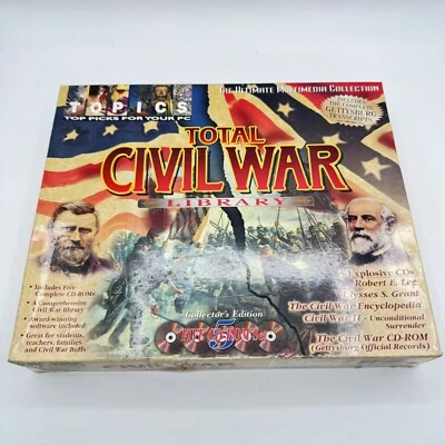 Total Civil War Library By Topics 5 CD-Rom Edition Software  - Image 1 of 4