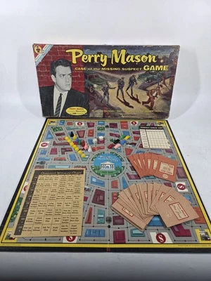 Vintage HTF Perry Mason Board Game Transogram 1959  - Image 1 of 4