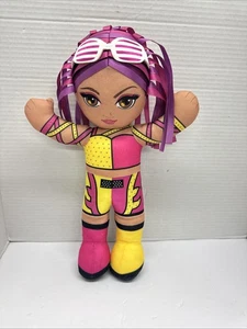 Mattel WWE Wrestling Tag Team Superstars Sasha Banks Talking Plush Doll Working - Picture 1 of 7