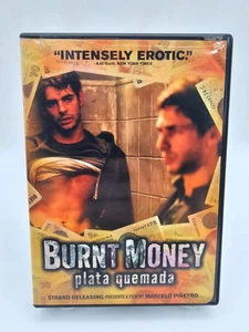 Burnt Money (DVD, 2002) Plata Quemada Homosexual Gay Interest Cult Classic LGBTQ - Foto 1 di 6