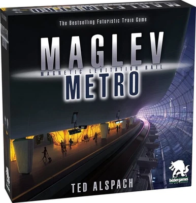 Настольная игра Bezier Games Maglev Metro черное издание новая запечатанная - Изображение 1 из 4