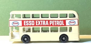 Lesney Matchbox 74b Daimler Bus Esso Extra Petrol Cream 1966 - Picture 1 of 6