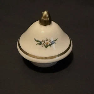 VTG Garlic Lenox Spice Garden Lid 1992 Fine Porcelain Spice Jar *LID ONLY* - Picture 1 of 8