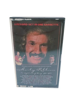Marty Robbins Casette Tape 2 Record Set In One Cassette 1951-82 - Image 1 of 4