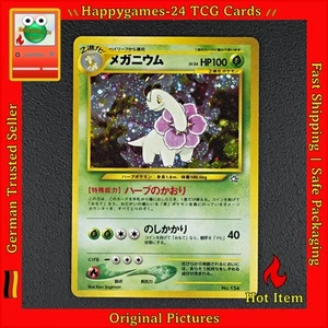 Meganie - Meganium Pokemon Karte TCG Holo No. 154 Neo Genesis /Y91 - Bild 1 von 16