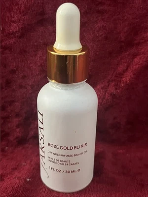 Farsali Rose Gold Elixir 24K Gold Infused Beauty Oil 1 Oz New In Box - Image 1 of 3