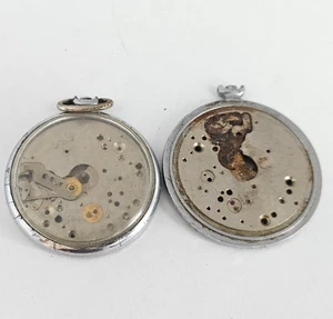 Vintage Pocket Watch  USSR MOLNIJA 3602 SOVIET Watch 2 pcs - Picture 1 of 7