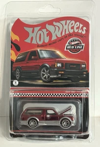 Hot Wheels Collectors RLC 1992 GMC TYPHOON ~ Spectraflame Red ~ NIP - Picture 1 of 3