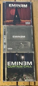 Eminem 3 CD Lot Curtain Call Marshall Mathers LP Eminem Show - Bild 1 von 4